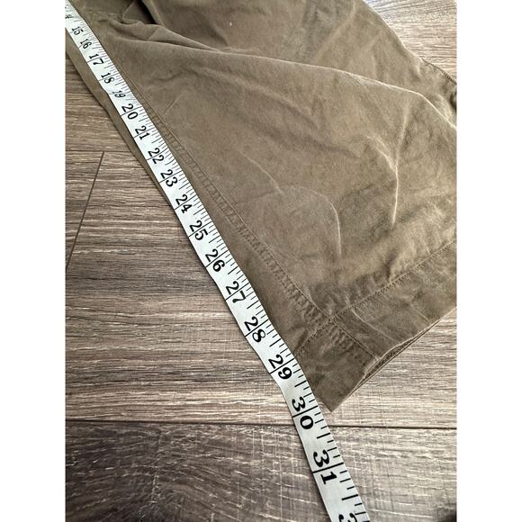 Abercrombie Fitch Pants Men M Green VTG 90s Y2K Paratrooper Baggy Cargo Wide Leg - Picture 13 of 14